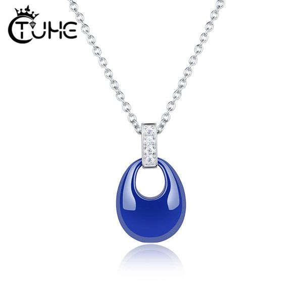 pendant necklaces colorful ceramic water drop necklace for women fashion jewelry with bling crystal black white pink blue healthy, Silver
pendant necklaces colorful ceramic water drop necklace for women fashion jewelry with bling crystal black white pink blue healthy, Silver