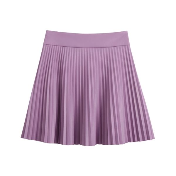 women single breasted pressed pleat pu leather mini skirt 2020 new casual ladies solid pleated skirt p1857 q1217, Black
women single breasted pressed pleat pu leather mini skirt 2020 new casual ladies solid pleated skirt p1857 q1217, Black