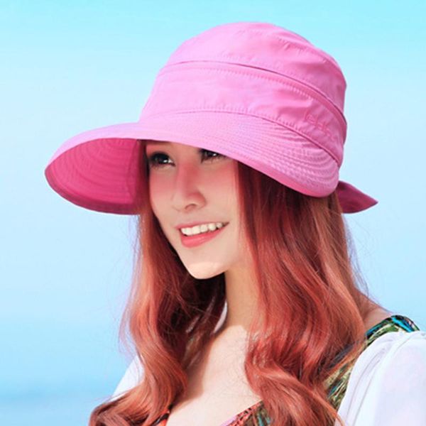 wide brim hats solid sun hat korean style foldable cap outdoor visors ladies fashion practical hiking summer bowknot beach travel, Blue;gray
wide brim hats solid sun hat korean style foldable cap outdoor visors ladies fashion practical hiking summer bowknot beach travel, Blue;gray