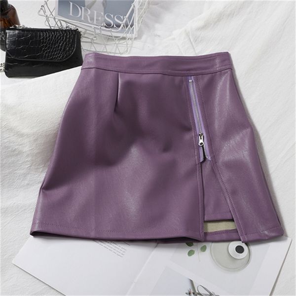 2021 new temperament all-match split irregular fashion skirt female korean of pure color bag hip pu leather lzqq, Black
2021 new temperament all-match split irregular fashion skirt female korean of pure color bag hip pu leather lzqq, Black