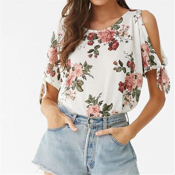 floral print t shirt women 2020 summer off shoulder short sleeve tshirt fashion ladies o neck t-shirt hollow out leisure top, White
floral print t shirt women 2020 summer off shoulder short sleeve tshirt fashion ladies o neck t-shirt hollow out leisure top, White