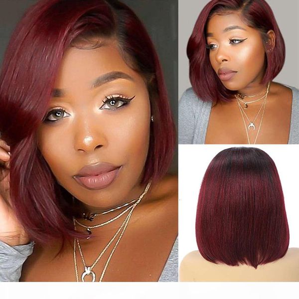 straight 13x4 front ombre 99j burg brazilian 9a remy human hair 4x4 closure lace bob wigs 150% euphoria, Black;brown
straight 13x4 front ombre 99j burg brazilian 9a remy human hair 4x4 closure lace bob wigs 150% euphoria, Black;brown