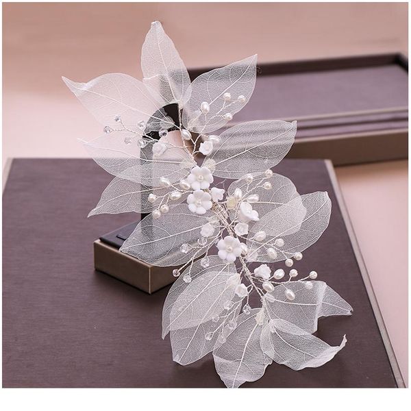 новая свадебная головной ювелирные изделия цветочный лист голова повязки свадебные аксессуары для волос pearl tiara лист украшения женские а, Slivery;golden
новая свадебная головной ювелирные изделия цветочный лист голова повязки свадебные аксессуары для волос pearl tiara лист украшения женские а, Slivery;golden