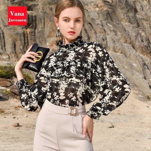 summer thin micro perspective chiffon blouse women casual long sleeve pullover women fashion loose print black blouse femme1, White
summer thin micro perspective chiffon blouse women casual long sleeve pullover women fashion loose print black blouse femme1, White