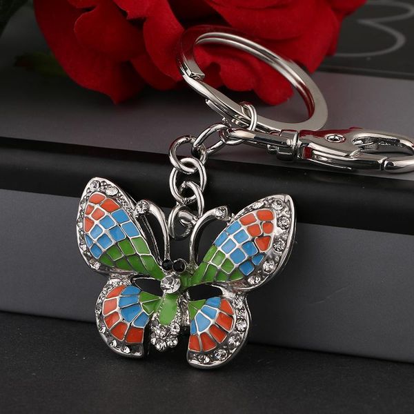 keychains 2021 tinykenro fashion beautiful rhinestone drop oil checkered flower butterfly metal wallet bag keychain, Silver
keychains 2021 tinykenro fashion beautiful rhinestone drop oil checkered flower butterfly metal wallet bag keychain, Silver