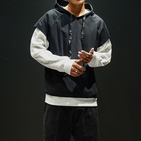 2019 spring and autumn new sweater male korean couple loose dress casual fashion hedging long-sleeved jacket men tide brand, Black
2019 spring and autumn new sweater male korean couple loose dress casual fashion hedging long-sleeved jacket men tide brand, Black