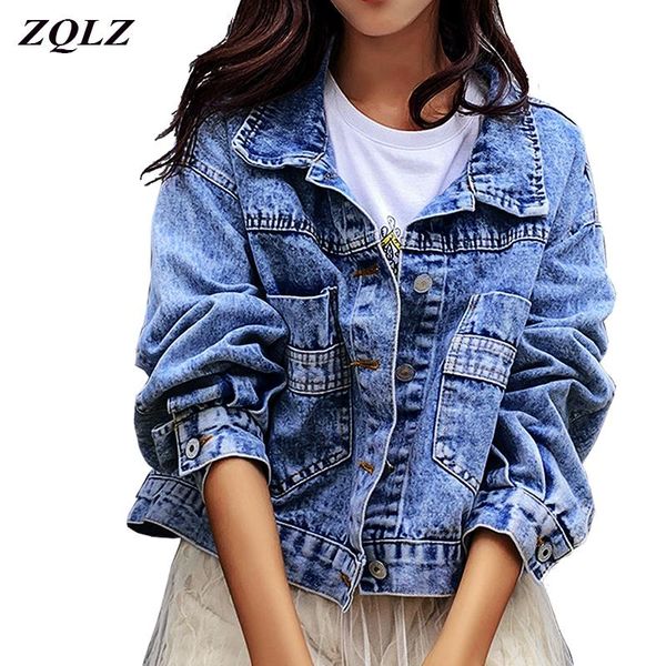zqlz denim jackets coats women 2020 casual short jean coat new autumn long sleeve jaqueta feminina chaquetas mujer jeans jacket, Black;brown
zqlz denim jackets coats women 2020 casual short jean coat new autumn long sleeve jaqueta feminina chaquetas mujer jeans jacket, Black;brown