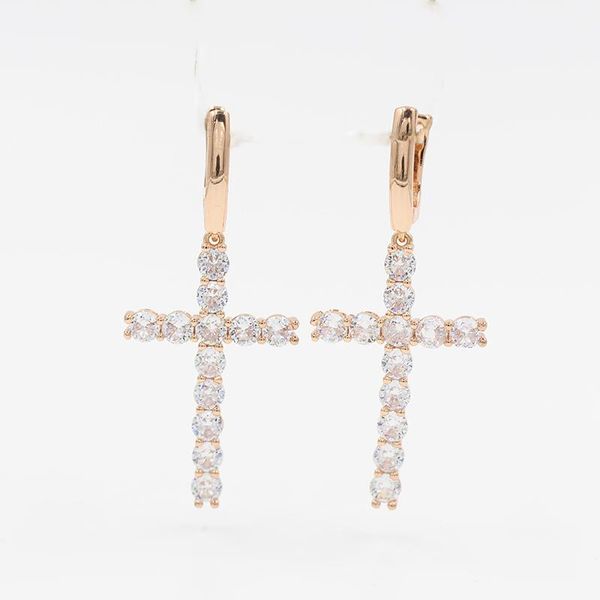 hoop & huggie zircon tassel cross can move gold 585 earrings wedding jewelry rose bohemian style female, Golden;silver
hoop & huggie zircon tassel cross can move gold 585 earrings wedding jewelry rose bohemian style female, Golden;silver