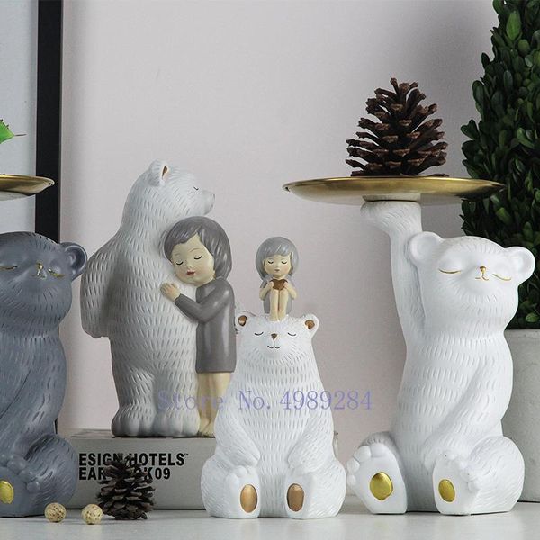 decorative objects & figurines creativity resin polar bear cartoon tray deskstorage organization fruit dish modern home decoration minia
decorative objects & figurines creativity resin polar bear cartoon tray deskstorage organization fruit dish modern home decoration minia