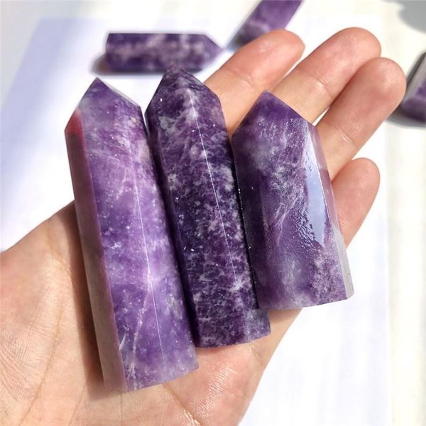decorative objects & figurines 1pc natural crystal lepidolite column point quartz mineral stone healing obelisk wand home decor diy gift dec
decorative objects & figurines 1pc natural crystal lepidolite column point quartz mineral stone healing obelisk wand home decor diy gift dec