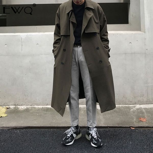 ewq / full sleeve button turn-down collar elegant bandage loose man' coat 2021 autumn korea style temperament jacket fs632, Tan;black
ewq / full sleeve button turn-down collar elegant bandage loose man' coat 2021 autumn korea style temperament jacket fs632, Tan;black