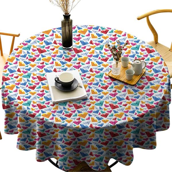 waterproof round tablecloths classical cut of colorful rocks on abstract white backdrop geometric rhombuses
waterproof round tablecloths classical cut of colorful rocks on abstract white backdrop geometric rhombuses