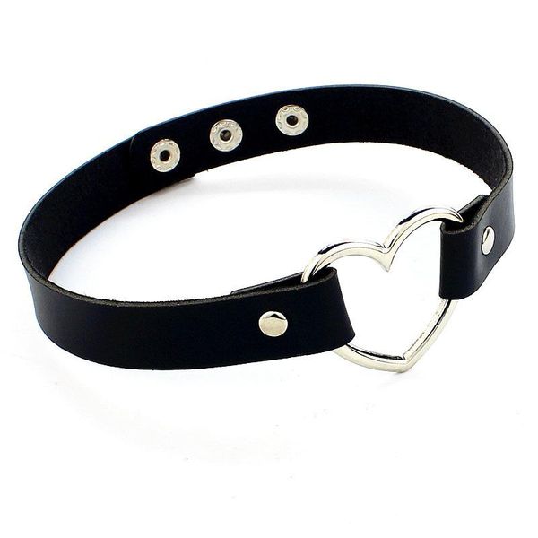 charm female chokertrendy stainless steel heart chokers necklaces colorful leather buckle belt jewelry for women men maxi colar sqckxw, Silver
charm female chokertrendy stainless steel heart chokers necklaces colorful leather buckle belt jewelry for women men maxi colar sqckxw, Silver