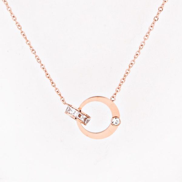 fashion simple necklace female titanium steel pendant wild clavicle chain sale, Silver
fashion simple necklace female titanium steel pendant wild clavicle chain sale, Silver