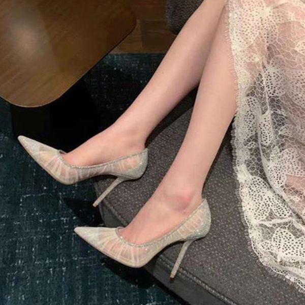 manlinaya brand mesh pleated women pumps bling gauze dot woman high heels pointed toe runway elegant wedding female shoes t200619, Black
manlinaya brand mesh pleated women pumps bling gauze dot woman high heels pointed toe runway elegant wedding female shoes t200619, Black