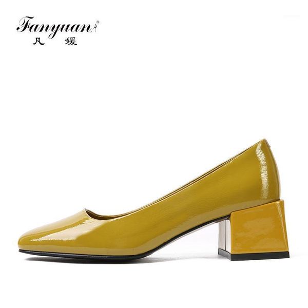 fanyuan fashion genuine leather shallow pumps women shoes comfort wild square toe thick high heels concise slip-on shoes1, Black
fanyuan fashion genuine leather shallow pumps women shoes comfort wild square toe thick high heels concise slip-on shoes1, Black