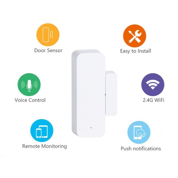 smart home sensor wifi door open / closed detectors magnetic switch window security alert alarm
smart home sensor wifi door open / closed detectors magnetic switch window security alert alarm