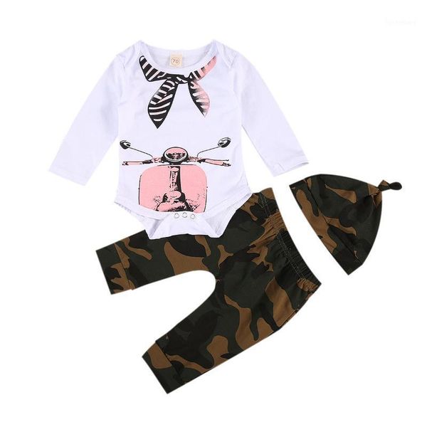 focusnorm 0-18m 3pcs baby boys clothes suit set cartoon print long sleeve baby romper+ camouflage trousers pants + hat1, White
focusnorm 0-18m 3pcs baby boys clothes suit set cartoon print long sleeve baby romper+ camouflage trousers pants + hat1, White