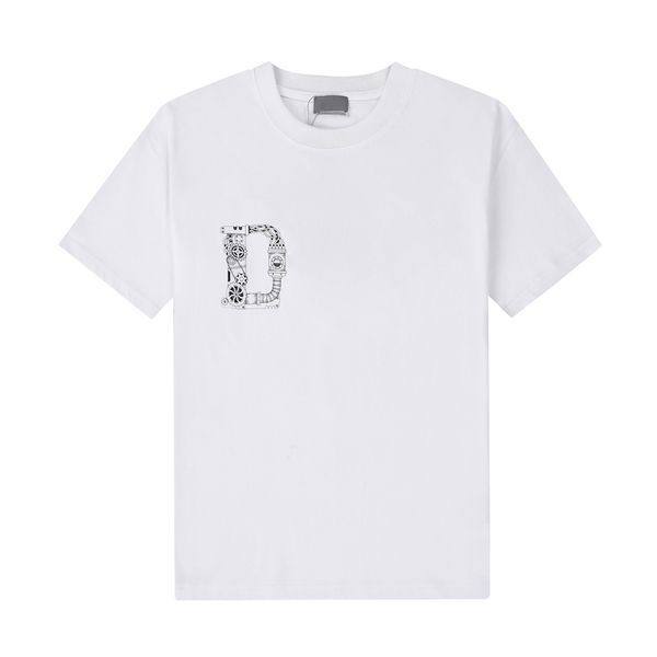men's oblique print t shirt polo mens women designers crew neckt shirts short sleeve pure cotton trend hoodie men tshirt designer embro, White;black
men's oblique print t shirt polo mens women designers crew neckt shirts short sleeve pure cotton trend hoodie men tshirt designer embro, White;black