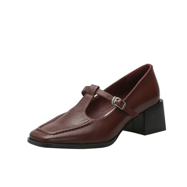 2021 concise leather mark genuine female spring jumps retro party wedding shoes 40 cf7v, Black
2021 concise leather mark genuine female spring jumps retro party wedding shoes 40 cf7v, Black