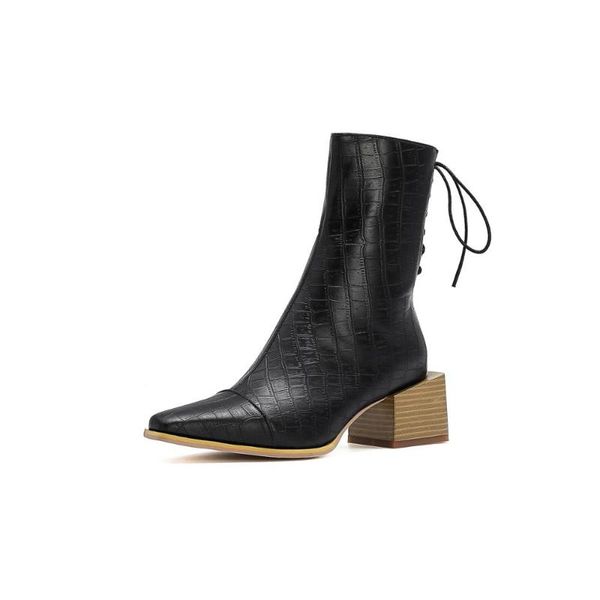 lady boots brand women's shoes winter footwear boots-women round toe fashion 2020 mid-calf low autumn mid calf large size, Black
lady boots brand women's shoes winter footwear boots-women round toe fashion 2020 mid-calf low autumn mid calf large size, Black