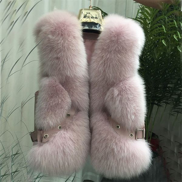 zdfurs*natural waistcoat short sleeveless vestwoman winter warm natural vest real jacket fox fur coats 201214, Black
zdfurs*natural waistcoat short sleeveless vestwoman winter warm natural vest real jacket fox fur coats 201214, Black