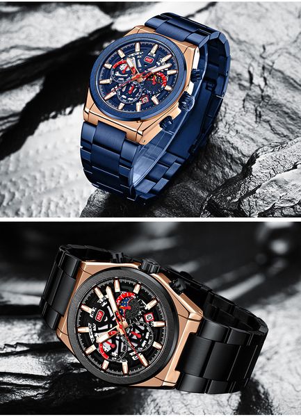 New Fashion Watches with Stainless Steel Top Brand Luxury Sports Chronograph Quartz Watch Men Relogio Masculino, Silver
New Fashion Watches with Stainless Steel Top Brand Luxury Sports Chronograph Quartz Watch Men Relogio Masculino, Silver