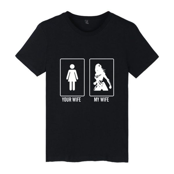 your wife my wife t shirt funny humor spoof inspired design short sleeved 100%cotton breathable o-neck fashion wife tshirt 2021, White;black
your wife my wife t shirt funny humor spoof inspired design short sleeved 100%cotton breathable o-neck fashion wife tshirt 2021, White;black