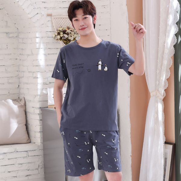 plaid short pants + short sleeve pajamas set cotton nightwear plus size -4xl cartoon pyjamas men summer sleepwear 2pcs/set q1216, Black;white
plaid short pants + short sleeve pajamas set cotton nightwear plus size -4xl cartoon pyjamas men summer sleepwear 2pcs/set q1216, Black;white
