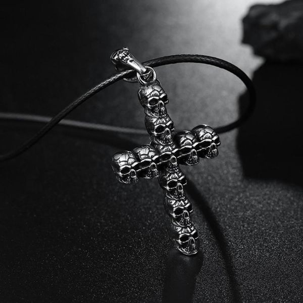 2020 new skull cross alloy pendant necklace jesus religion totem pendant necklace vintage men women jewelry wmtogf, Bronze;silver
2020 new skull cross alloy pendant necklace jesus religion totem pendant necklace vintage men women jewelry wmtogf, Bronze;silver