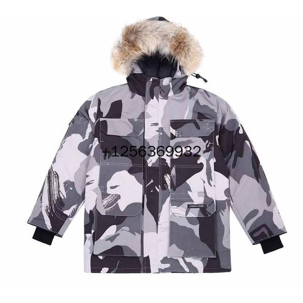 real coyote fur mens canadian expeditions parka goose down jackets coat outerwear windproof label on left front q1209, Black
real coyote fur mens canadian expeditions parka goose down jackets coat outerwear windproof label on left front q1209, Black