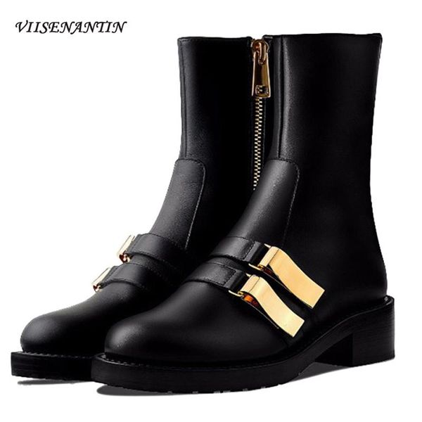 boots 2021 metal decoration woman autumn fashion all-match black women's thin short motorcycle winter
boots 2021 metal decoration woman autumn fashion all-match black women's thin short motorcycle winter
