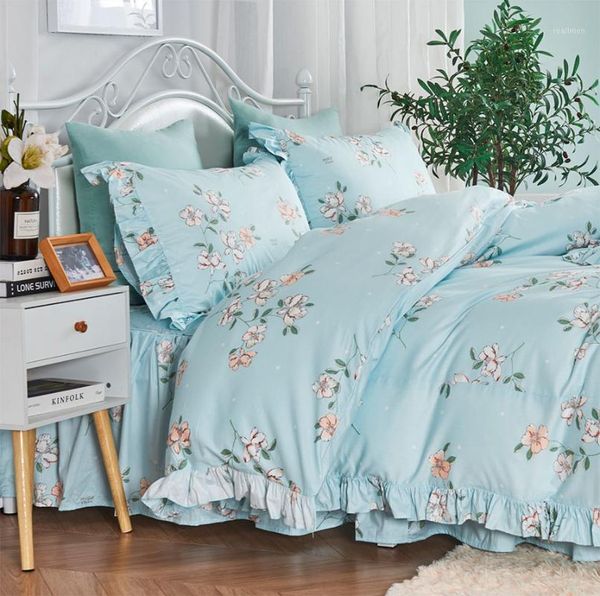 pastoral flower ruffle lace bedding sets,twin full king cotton single double bedclothes bedspreads pillow case duvet cover1
pastoral flower ruffle lace bedding sets,twin full king cotton single double bedclothes bedspreads pillow case duvet cover1