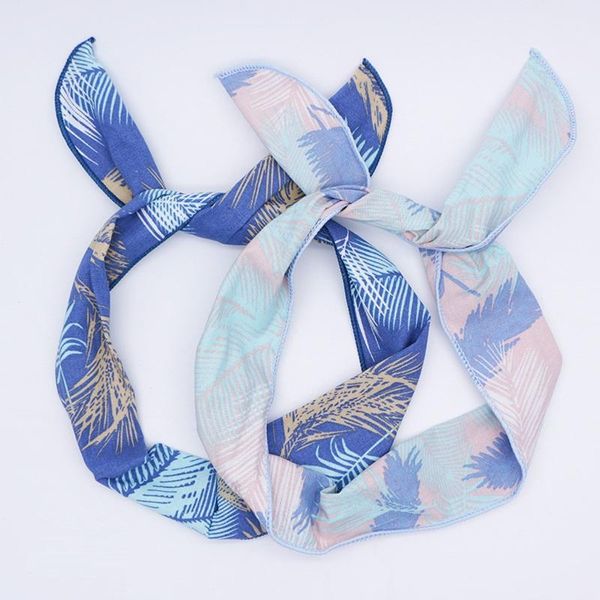 lady's hairband blue printed hair band women's spring and summer bandages, Blue;gray
lady's hairband blue printed hair band women's spring and summer bandages, Blue;gray