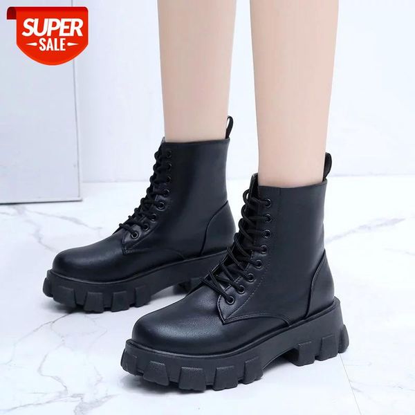 women's boots 2020 new wedge round toe platform shoes winter warm and comfortable lace-up ankle boots leather short women #dr26, Black
women's boots 2020 new wedge round toe platform shoes winter warm and comfortable lace-up ankle boots leather short women #dr26, Black