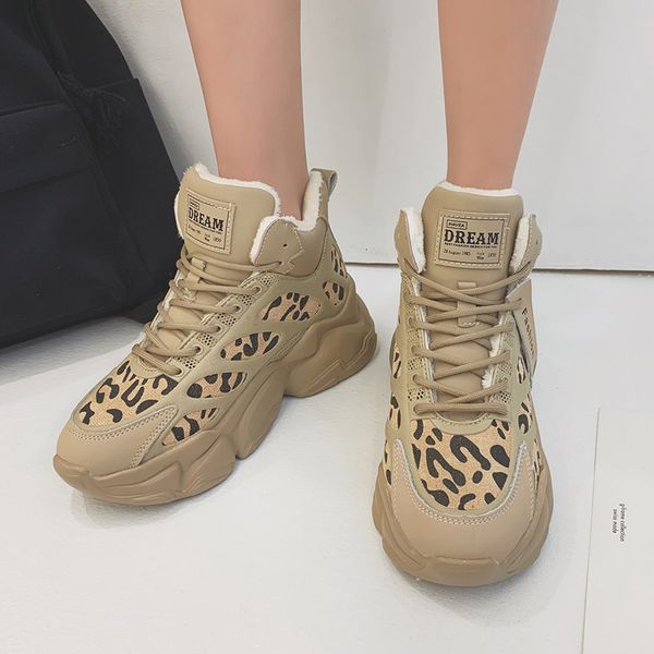2021 the new female leopard fashion chunky winter sneakers short stuffed warm shoes ladies apartment rentals even platform 49qa, Black
2021 the new female leopard fashion chunky winter sneakers short stuffed warm shoes ladies apartment rentals even platform 49qa, Black