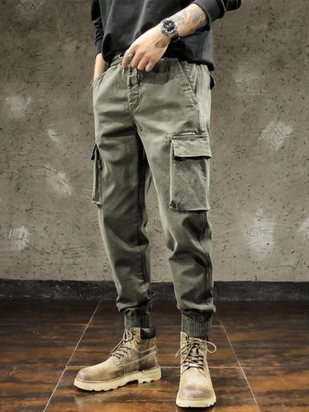 men flap pocket shirred drawstring cargo pants w6tt#, Black
men flap pocket shirred drawstring cargo pants w6tt#, Black