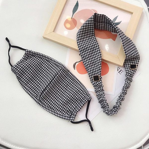 hair accessories houndstooth headdress mask band set black washable decorative dust women
hair accessories houndstooth headdress mask band set black washable decorative dust women