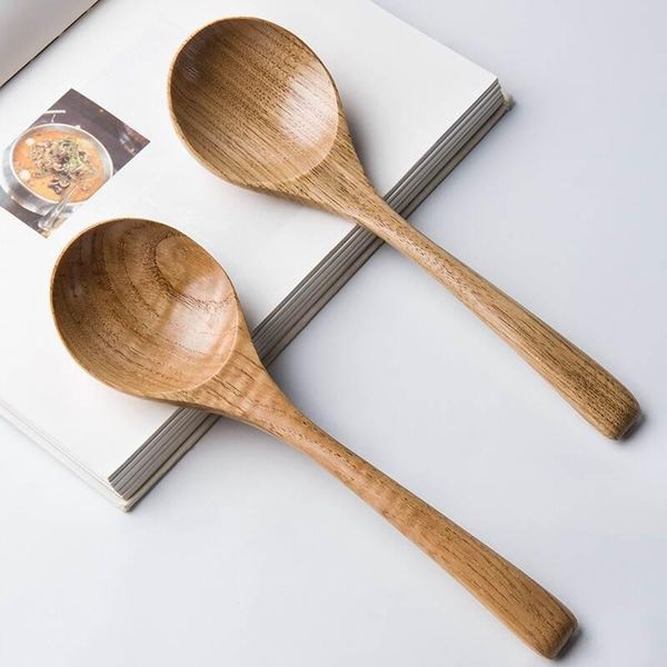 spoons 2pcs large wood japanese style soup spoon set long handle wooden dessert dinner kitchen tableware
spoons 2pcs large wood japanese style soup spoon set long handle wooden dessert dinner kitchen tableware