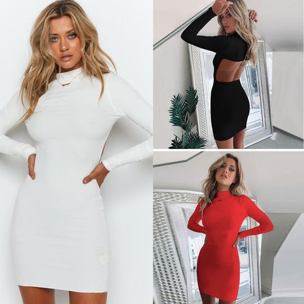 club black backless skinny dress women slim autumn winter turtleneck long sleeve mini bodycon dress, Black;gray
club black backless skinny dress women slim autumn winter turtleneck long sleeve mini bodycon dress, Black;gray
