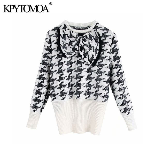 vintage sweet houndstooth sequin knitted sweater women 2020 fashion o neck long sleeve stretchy female pullovers chic lj201114, White;black
vintage sweet houndstooth sequin knitted sweater women 2020 fashion o neck long sleeve stretchy female pullovers chic lj201114, White;black