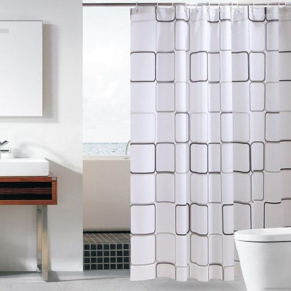 shower curtains big grid pattern waterproof peva curtain liner transparent mildew bathroom products with hooks 1pc1
shower curtains big grid pattern waterproof peva curtain liner transparent mildew bathroom products with hooks 1pc1