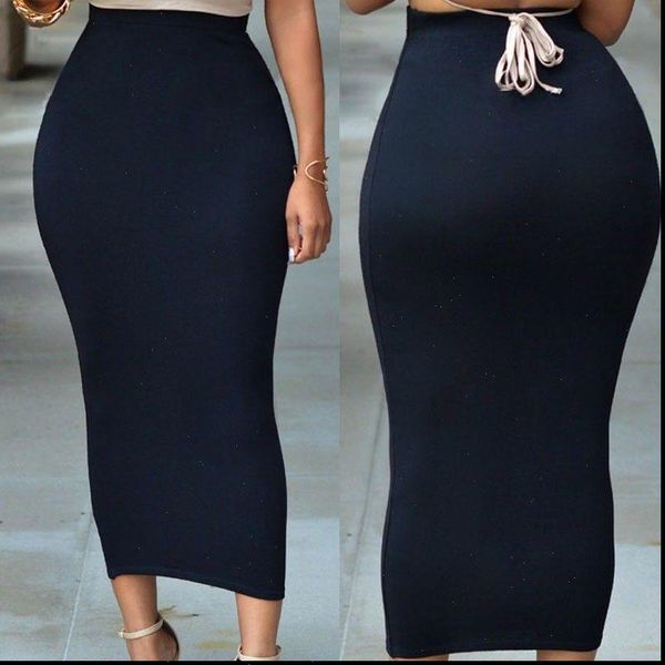 women casual solid high waist skirt long bodycon stretchy maxi pencil skirts drop shipping good quality, Black
women casual solid high waist skirt long bodycon stretchy maxi pencil skirts drop shipping good quality, Black