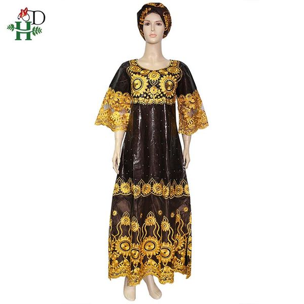 h&d african dresses for women lace long dress bazin riche dashiki brown gold dress embroidered flower with stones 2020 boubou, Red
h&d african dresses for women lace long dress bazin riche dashiki brown gold dress embroidered flower with stones 2020 boubou, Red
