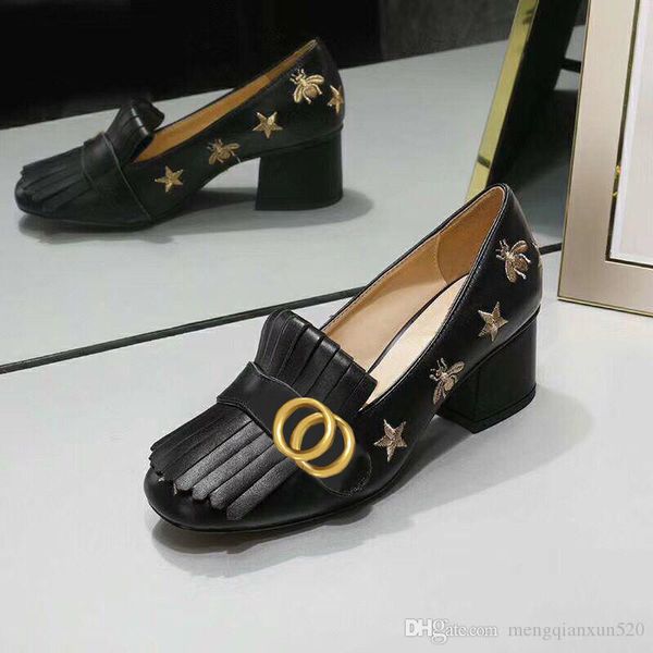 classic women dress shoes mid heeled boat shoe designer nude shoes leather thick heel high heels 100% cowhide tassels round head button larg, Black
classic women dress shoes mid heeled boat shoe designer nude shoes leather thick heel high heels 100% cowhide tassels round head button larg, Black