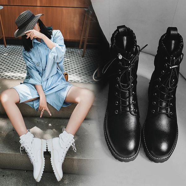 boots ins women ankle genuine leather plus size 22-26 cm feet length elastic band short ladies motorcycle, Black
boots ins women ankle genuine leather plus size 22-26 cm feet length elastic band short ladies motorcycle, Black
