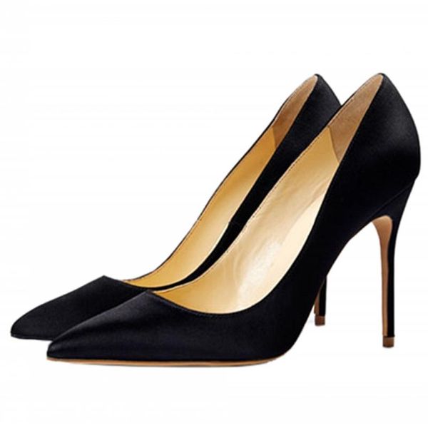 dress shoes 2021 pointed toe women pumps satin office career thin heels stilettos big size 34-46 daily lady c032b, Black
dress shoes 2021 pointed toe women pumps satin office career thin heels stilettos big size 34-46 daily lady c032b, Black