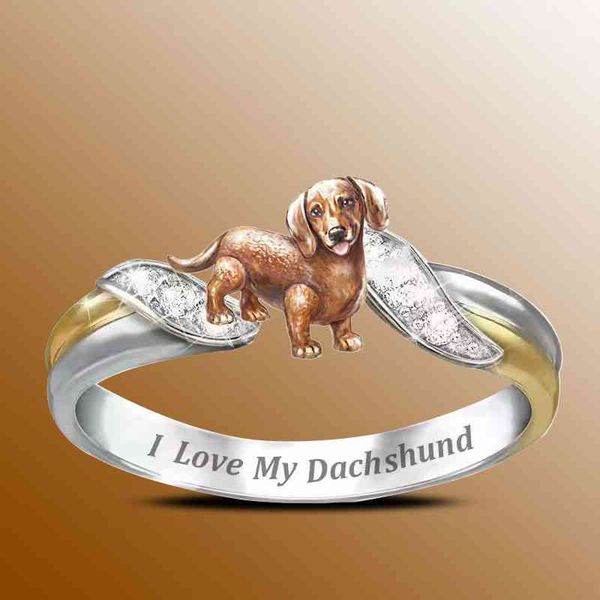exquisite brown dog rings for women trendy jewelry aesthetic ring accessories wholesale, Silver
exquisite brown dog rings for women trendy jewelry aesthetic ring accessories wholesale, Silver