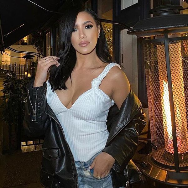 women's jumpsuits & rompers deep v neck fashion white bodysuit women elegant body spaghetti strap bodycon jumpsuit romper 2021 summer s, Black;white
women's jumpsuits & rompers deep v neck fashion white bodysuit women elegant body spaghetti strap bodycon jumpsuit romper 2021 summer s, Black;white