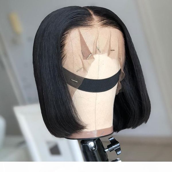links 13x4 short lace front human hair wigs 6- 16 inch brazilian straight bob wig pre plucked with baby hair frontal wigs, Black;brown
links 13x4 short lace front human hair wigs 6- 16 inch brazilian straight bob wig pre plucked with baby hair frontal wigs, Black;brown